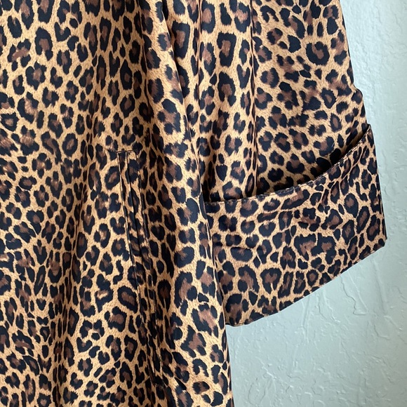 VINTAGE DALE DRESSIN FOR HARLAN CHEETAH JACKET | SIZE 8 WOMENS - Picture 2 of 4